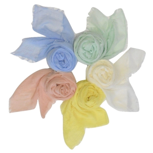 THSAP1019: (5pcs) Plain Pastel Scarf Pack