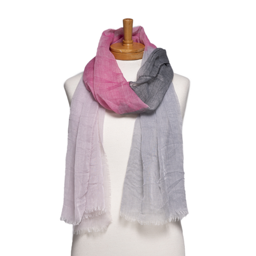 THSS2772: Berry: Luxe Checkered Scarf 