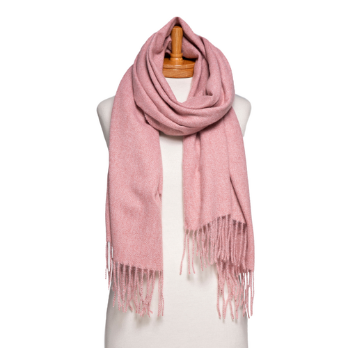 THSS2782: Rose: Luxe Plain Scarf